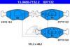 ATE 13.0460-7132.2 Brake Pad Set, disc brake